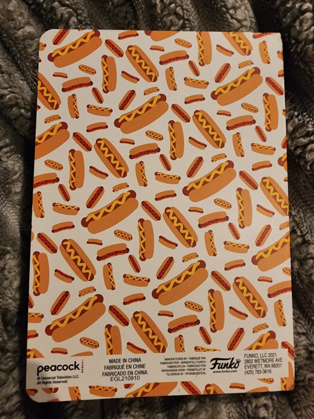 Funko Novelty "The Office" Tv Show Notebook With Hot Dogs - Picture 2 of 3